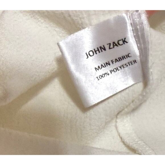 Zack London Flutter Sleeve Mini Dress Sz 6 Small White Black Contrast Trim Short - Picture 7 of 7